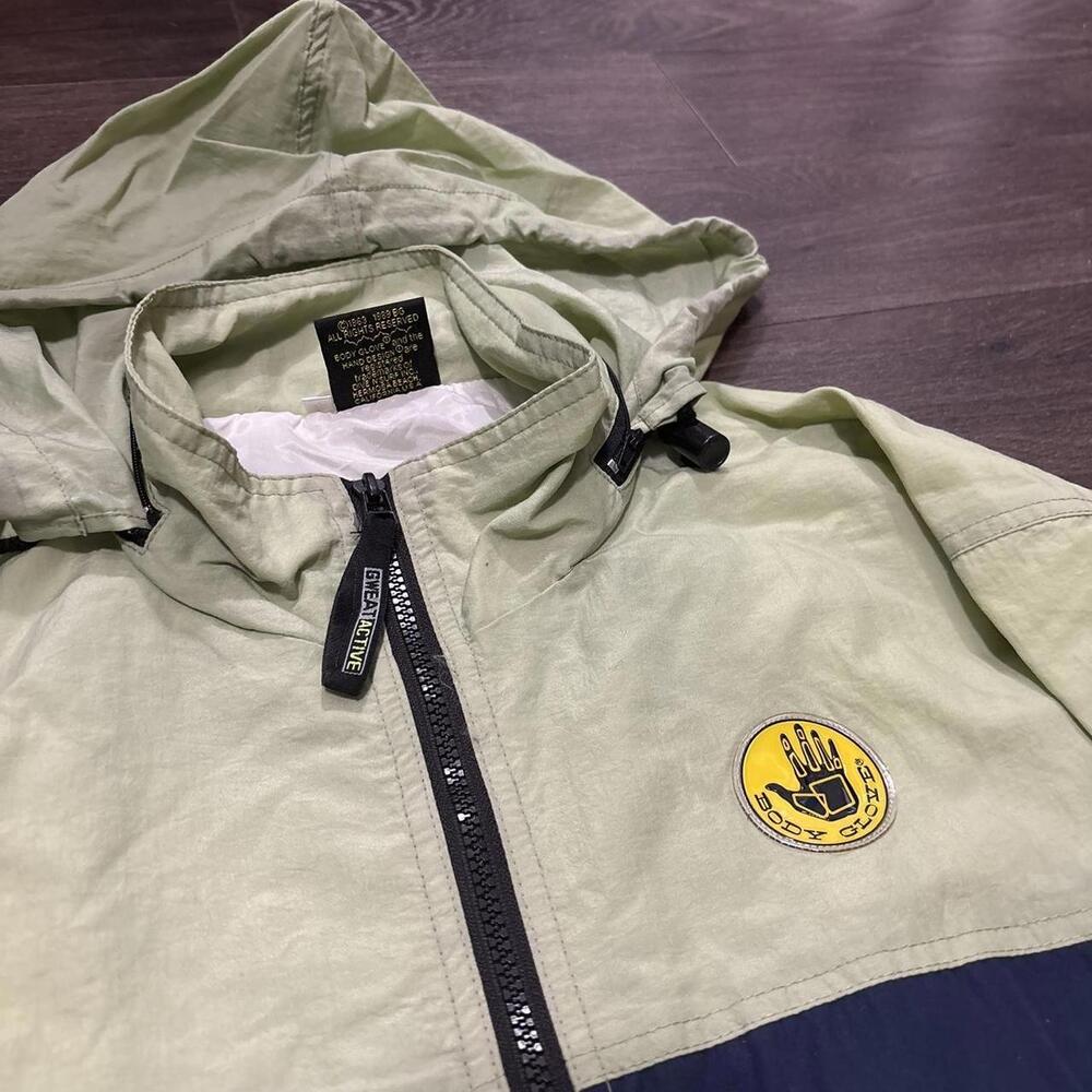 vintage body glove windbreaker 1989 M/L